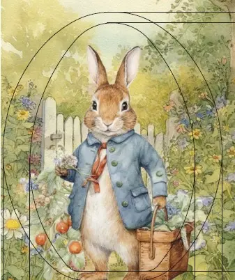 [42720] tin box, egg for Easter, size 