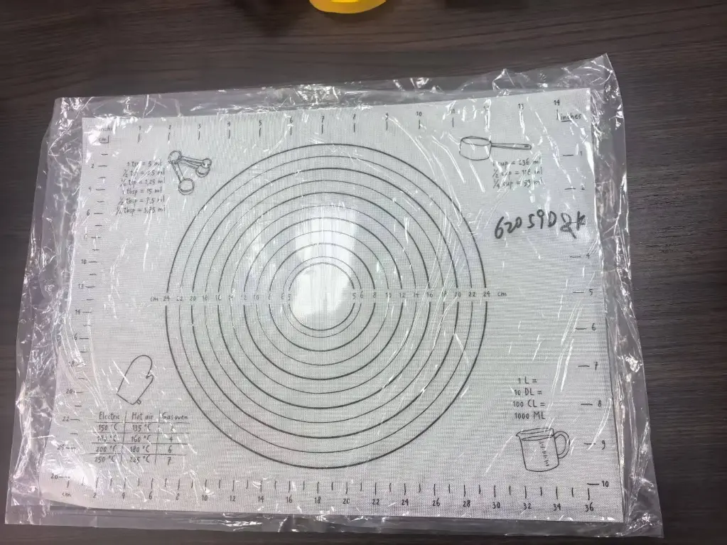 [62059D&K] Glass fiber silicone mat 300*400*0.4mm